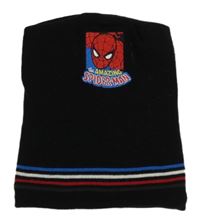 Černý pletený nákrčník se Spider-manem Rebel