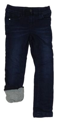 Tmavomodré podšité rifle C&A