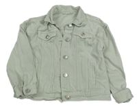 Světlezelená riflová bunda M&S