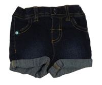 Tmavomodré riflové kraťasy Primark