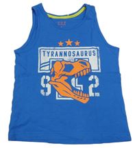 Modrý top s dinosaurom F&F