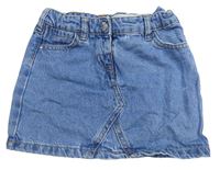 Modrá rifľová sukňa DENIM365