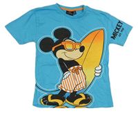 Azurové tričko s Mickey PRIMARK
