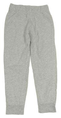 Světlešedé melírované tepláky 