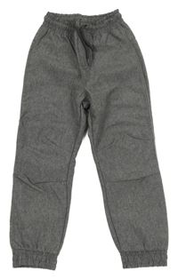 Šedé melírované softshellové kalhoty Kiki&Koko