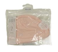 Nové - 2x - svetloružová čapica George