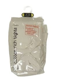 Nové - 2x - Smetanové punčocháče St. Bernard