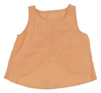 Svetlooranžový blúzková ý crop top ZEEMAN