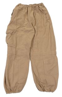 Pískové cuff paper bag rifle s kapsou ZARA