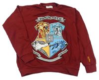 Vínová mikina s erbem - Harry Potter Reserved