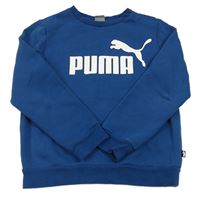 Tmavomodrá mikina s logem Puma