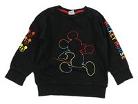 Čierna mikina s Mickeym Next
