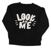 Čierna mikina s nápisom Next