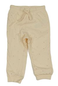 Marhuľové bodkovaná é tepláky So Cute