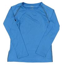 Modré športové funkčné tričko Crane