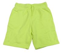 Neonově žluté teplákové kraťasy Primark