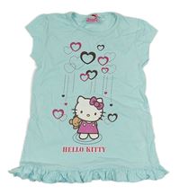 Světlemodrá tunika s Hello Kitty 