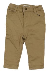 Hnedé plátenné skinny nohavice Primark