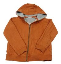 Hnedá prepínaci mikina s kapucňou John Lewis