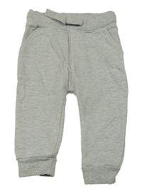 Šedé melírované tepláky Next