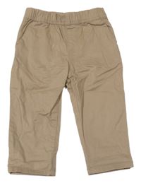 Béžové plátenné chino nohavice Primark