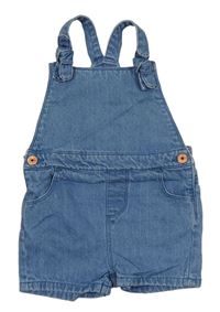 Modré riflové laclové kraťasy Denim Co.