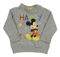 Sivá mikina s Mickeym Disney