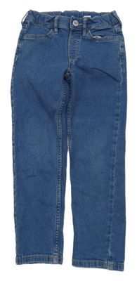 Modré slim fit rifle H&M