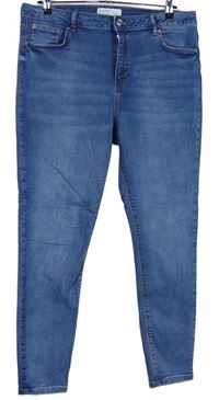 Dámské světlemodré skinny rifle Primark 