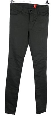 Dámske tmavosivé skinny nohavice New Look