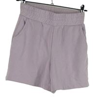 Dámské lila teplákové kraťasy Pieces 