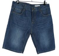 Pánske tmavomodré rifľové kraťasy Denim vel. 34