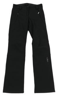 Černé softshellové kalhoty CMP