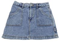 Modrá rifľová sukňa zn. Primark