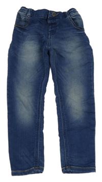 Tmavomodré teplákové skinny rifle zn. Miniclub