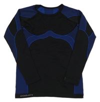 Černo-modré spodní funkční triko 