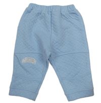 Svetlomodré vzorované tepláky