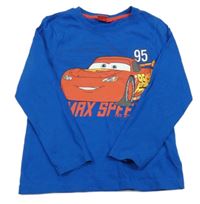 Modré triko s McQueenem Disney 