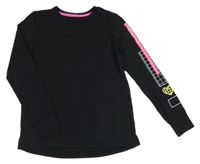 Čierne tričko s potlačou