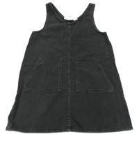 Antracitové rifľové šaty H&M