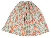 Biele plisované culottes nohavice Shein