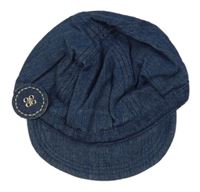 Tmavomodrá riflová podšitá kšiltovka 