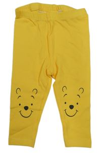 Žlté legíny s medvídkem Pú Disney