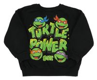 Čierna mikina so Želvami Ninja Nickelodeon