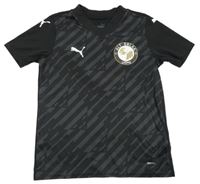 Černo-šedý vzorovaný sportovní dres z. Puma