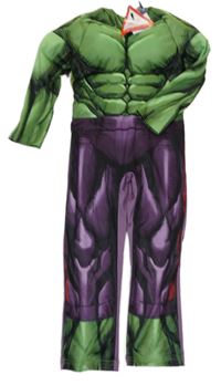 Nové - Kostým - Zeleno-fialový overal - Hulk Marvel