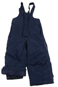 Tmavomodré šusťákové zimní oteplovačky ACTIVE TOUCH