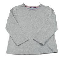 Šedé melírované thermo triko lupilu