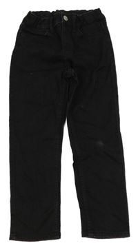 Černé slim fit rifle H&M