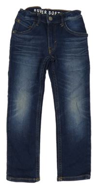 Modré super soft skinny fit rifle H&M